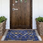 1 Tapete Kilim Algodão Luxo Grande Dupla Face Kaz1 60x90