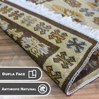 1 Tapete Kilim Algodão Luxo Grande Dupla Face Kbg2 60x90