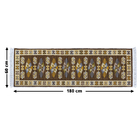 1 Tapete Kilim Passadeira Algodão Lux Dupla Face Kvm1 60x180