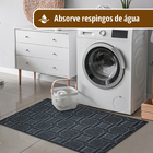 1 Tapete Lavanderia Antiderrapante Absorvente Js Fu 50x80 Vr