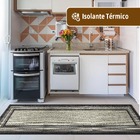 1 Tapete Passadeira Cozinha Antiderrapante 57x180 Js Mol M56