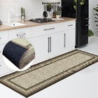 1 Tapete Passadeira Cozinha Antiderrapante 57x180 Js Mol M70