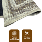 1 Tapete Passadeira Cozinha Antiderrapante 57x180 Js Mol M87