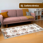 1 Tapete Passadeira Sala Sofá Antiderrapante 70x180 Ja Vr - D