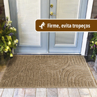 1 Tapete Porta Capacho Antiderrapant Grande 50x100 Js Sd M03