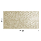 1 Tapete Porta Capacho Antiderrapant Grande 50x100 Js Tr M60