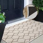 1 Tapete Porta Capacho Antiderrapante 50x80 Js Fu Hex M60 - A