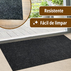 1 Tapete Porta Capacho Antiderrapante Emborrachado Fgf 40x75