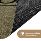 1 Tapete Porta Capacho Antiderrapante Estampado M05 40x60