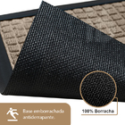 1 Tapete Porta Capacho Bem Vindo Lux Antiderrapante Bg 40x60