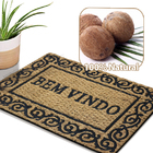 1 Tapete Porta Capacho Fibra Coco Antiderrapante 40x60 P3
