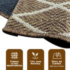 1 Tapete Porta Capacho Grande Antiderrapante Js Gemr 50x80