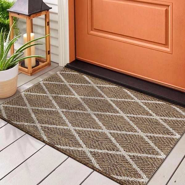 1 Tapete Porta Capacho Grande Antiderrapante Js Gemr 50x80