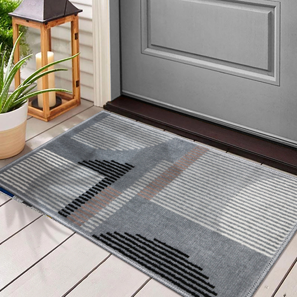 1 Tapete Porta Capacho Grande Antiderrapante Js Rg52gf 50x80