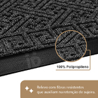 1 Tapete Porta Capacho Grego Luxo Antiderrapante Gf 45x75