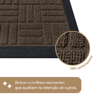 1 Tapete Porta Capacho Naska Antiderrapante Grande Mr 60x90