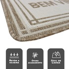 1 Tapete Porta Capacho Super Antiderrapante Fl1 Bvbg 45x67