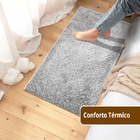 1 Tapete Quarto Beira Cama Antiderrapante 50 X 100 Oa Cl Vr -