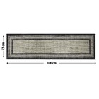 1 Tapete Quarto Beira Cama Antiderrapante 57x180 Js Mol M56 -