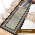 1 Tapete Quarto Beira Cama Antiderrapante 57x180 Js Mol M56 -