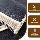 1 Tapete Quarto Beira Cama Antiderrapante 57x180 Js Mol M77 -