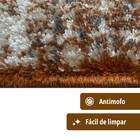 1 Tapete Quarto Beira Cama Antiderrapante 66x120 Js Bah M13 -