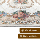 1 Tapete Quarto Beira De Cama Antiderrapante 70 X 180 Ja Vr -