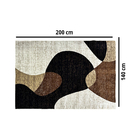 1 Tapete Quarto Belga Beira De Cama Es Mo 140 X 200 D06 - D6m