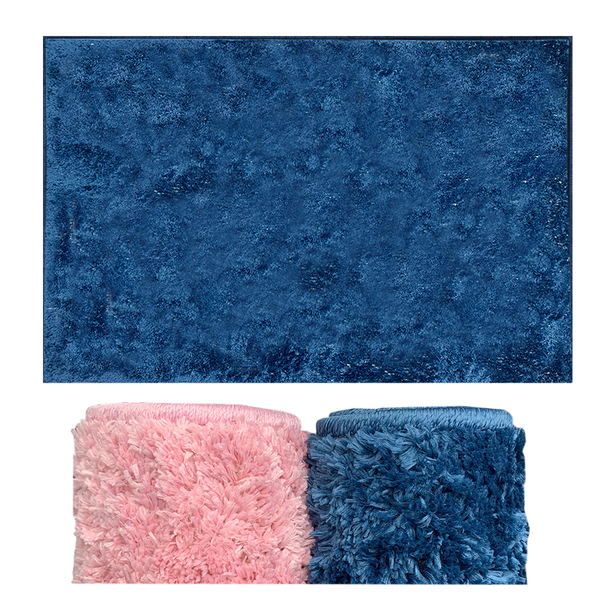 1 Tapete Quarto Infantil Peludo Beira Cama 100x150 Oa Cl Vr -