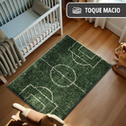 1 Tapete Quarto Infantil Peludo Beira Cama 100x150 Oa Jk Vr -