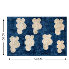 1 Tapete Quarto Infantil Peludo Beira Cama 100x150 Oa Jk Vr -