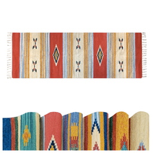 1 Tapete Quarto Kilim Original Algodão Beira Cama 60x180 Vr -