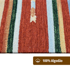 1 Tapete Quarto Kilim Original Algodão Beira Cama 60x90 M04 -