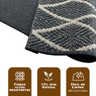 1 Tapete Sisal Luxo Antimofo Antiderrapante Js Gept 50x80