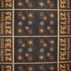 1 Toalha Mesa Tnt Festa Feliz Ano Novo Fogos 140x500