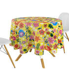 1 Toalha Mesa Tnt Festa Junina Caipira Chita Am Redonda