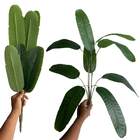 1 Unidade De Árvore Heliconia Verde Artificial Ideal Para Dec