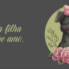 1 Xícara 325ml Filha Mãe Canina Cão Cachorro Pronta Entrega