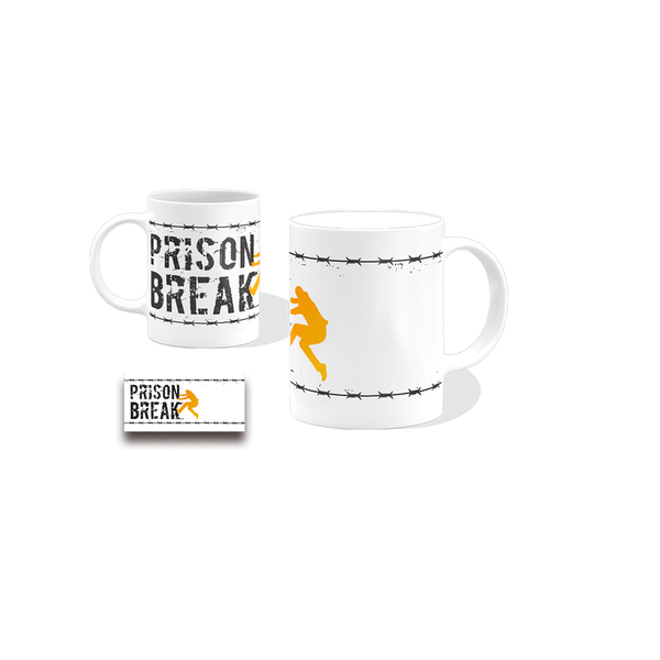 1 Xícara 325ml Prision Break Caneca Café Chá Pronta Entrega