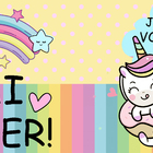 1 Xícara Caneca Unicórnios Malditos Xingamentos Meme + Caixa