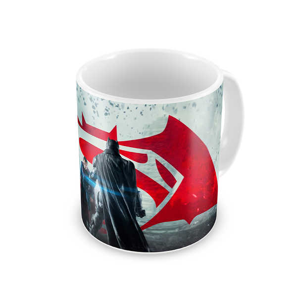 1 Xícara Personalizada Batman Vs Super Homem Pronta-entrega