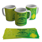 1 Xícara Profissão Oftalmologista 325ml + Caixa Presente Top