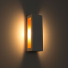 1x Arandela Led Efeito Decorativa Parede Teto 5w 15cm Branca