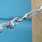 200 M Cabo De Aço Galvanizado 1/8 + 80 Grampos + 12 Esticador