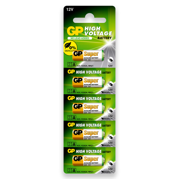 200 Pilhas Baterias 23a 12v A23 Alcalina Gp Super 40 Cartela