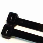 200 unidades Abraçadeira Nylon Preta 3,6 x 250mm Fixação de t