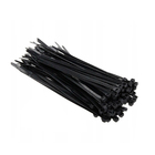 200 unidades Abraçadeira Nylon Preta 3,6 x 250mm Fixação de t