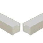 20 Barras Perfil Led Sobrepor Slim Baby 7mm 1m P/ Marcenaria