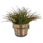 20 Buquês De Capim Artificial 39cm Folhagens Realistas Para D