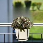 20 Buquês De Mini Hortênsias Artificiais Flor Verde Com Aparê